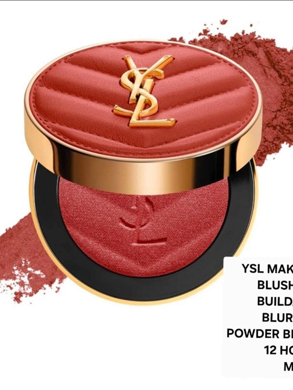 MAKE ME BLUSH 24H BUILDABLE BLURRING POWDER BLUSH 12 HONEY MOON. 💥NEW💥